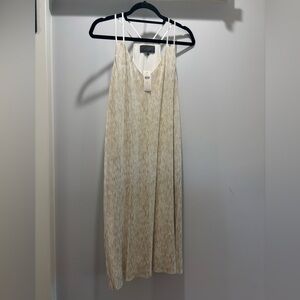 Sunday in Brooklyn White & Gold Dress